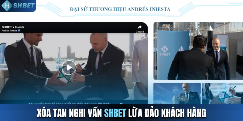 Xóa tan nghi vấn SHBET lừa đảo khách hàng