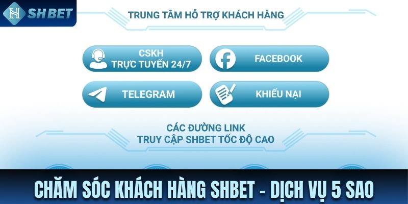 chăm sóc khách hàng SHBET